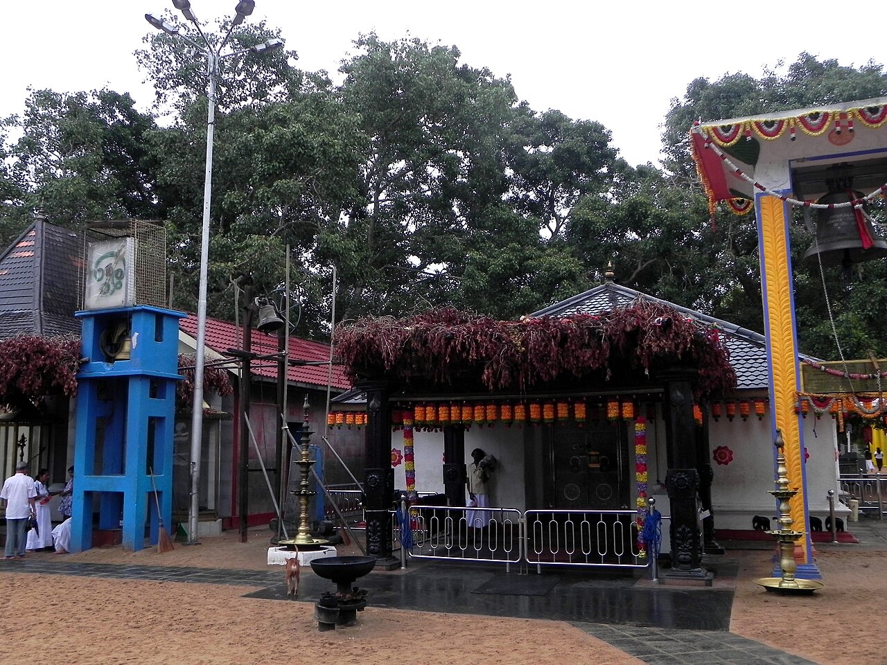 The Kataragama Maha Devale shrine